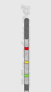 ЭРХПГ-катетер стандартный, диаметр 1,6 мм, длина 215 см, диаметр проводника 0,025 дюйма